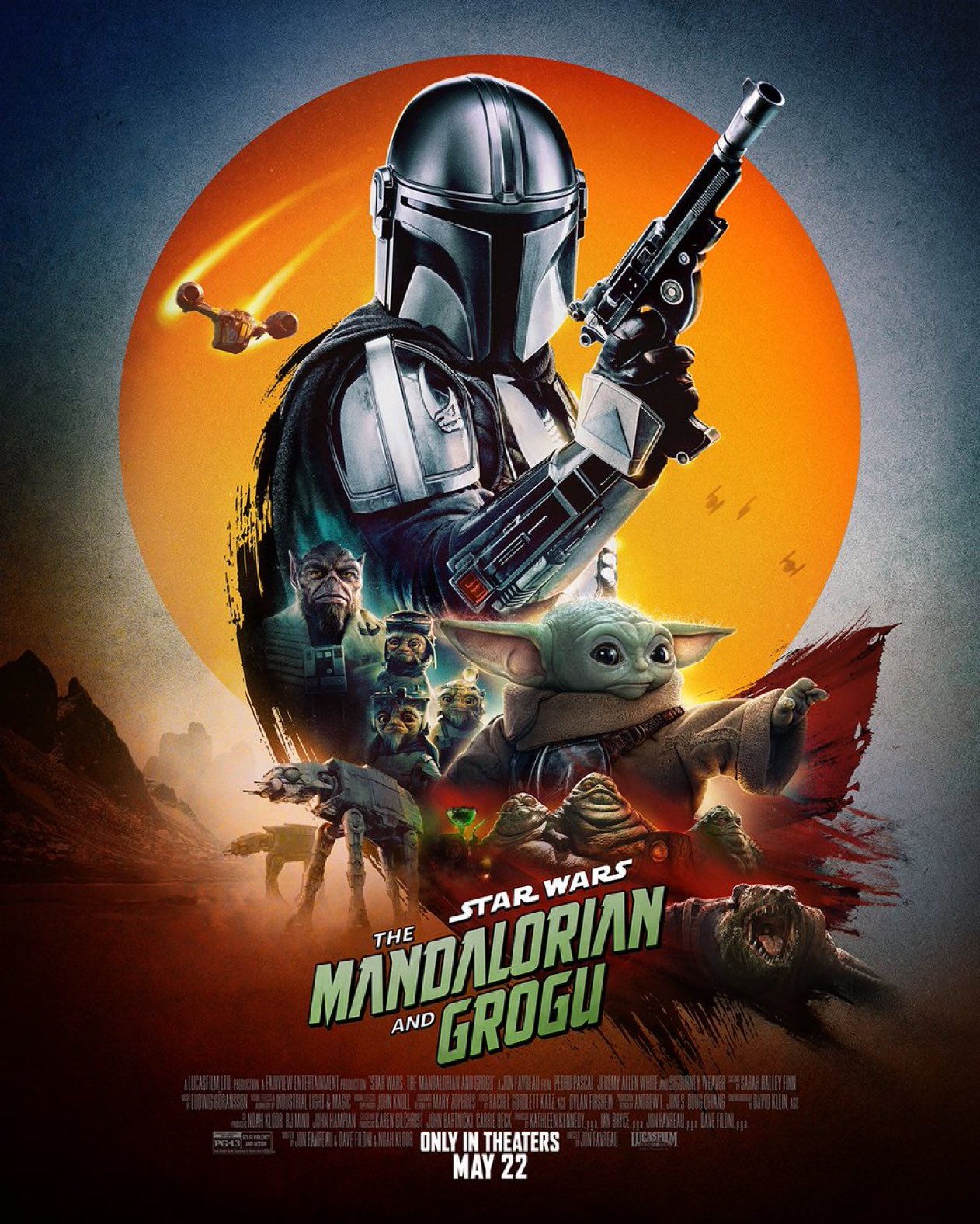 Mandalorian and Grogu